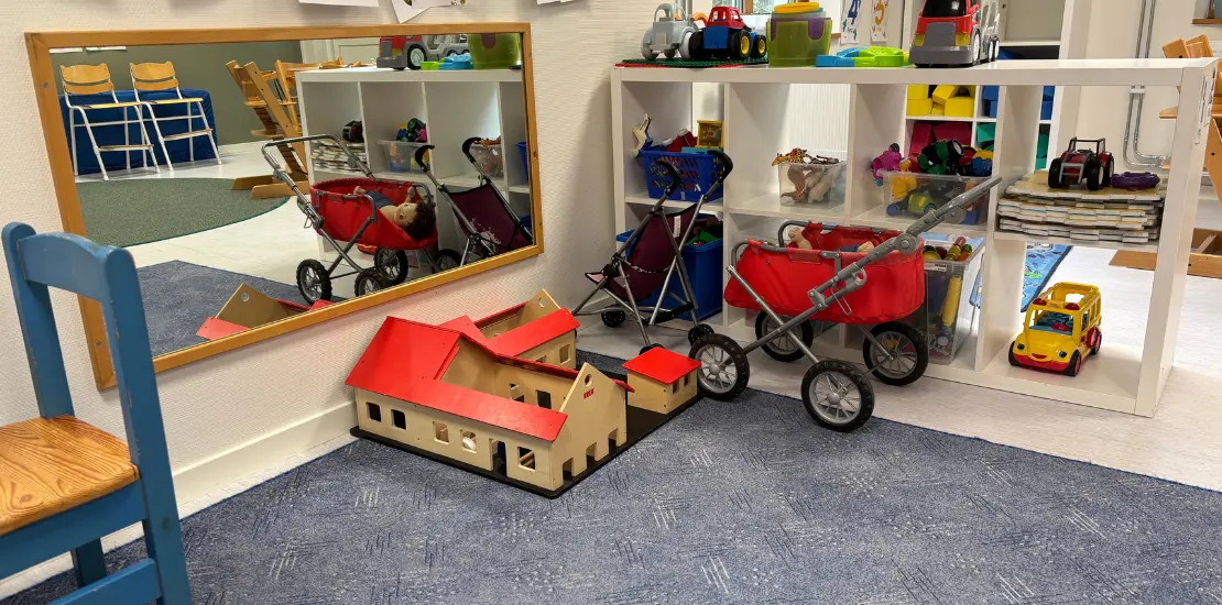 Lekrum för yngre barn