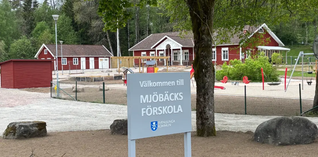 Mjöbäcks förskola och utegård