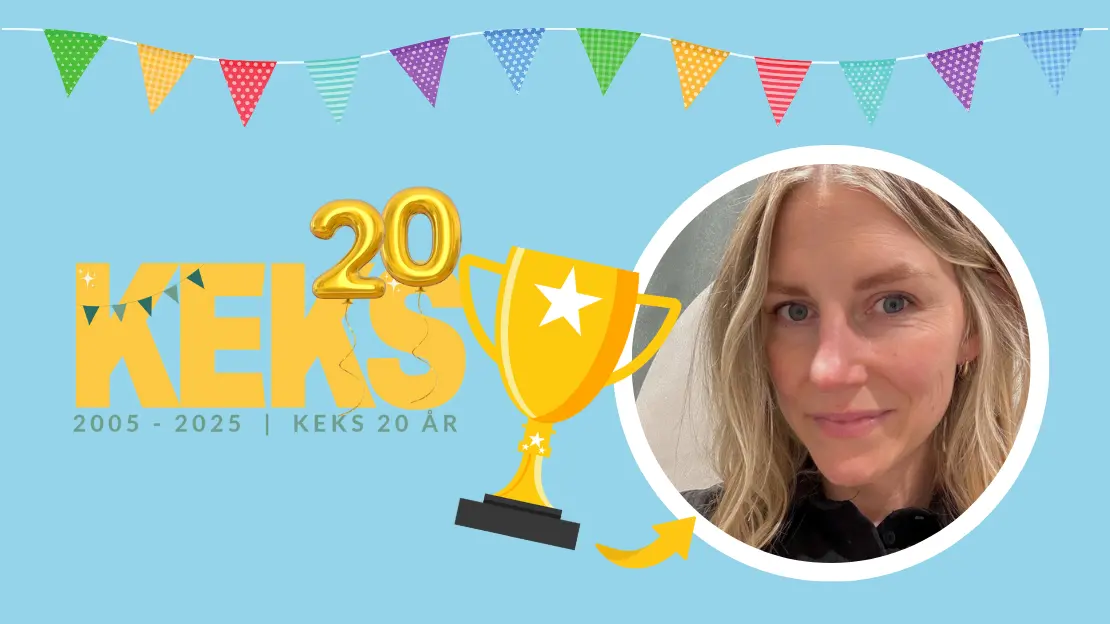 Ida Ferger vinnare i KEKS awards.