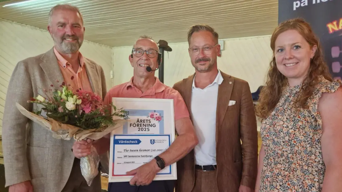 Prisutdelning till SPF.